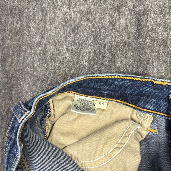 Rag & Bone Blue Skinny Jeans Distressed Casual - Picture 10 of 10